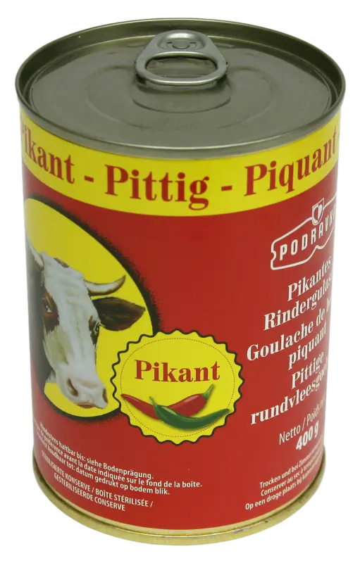 Rindergulasch pikant