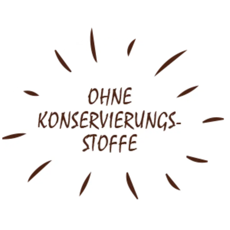Ohne Konservierungsstoffe