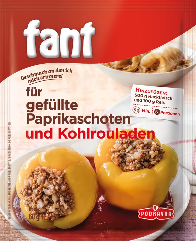 Fant für gefüllte Paprikaschoten und Kohlrouladen