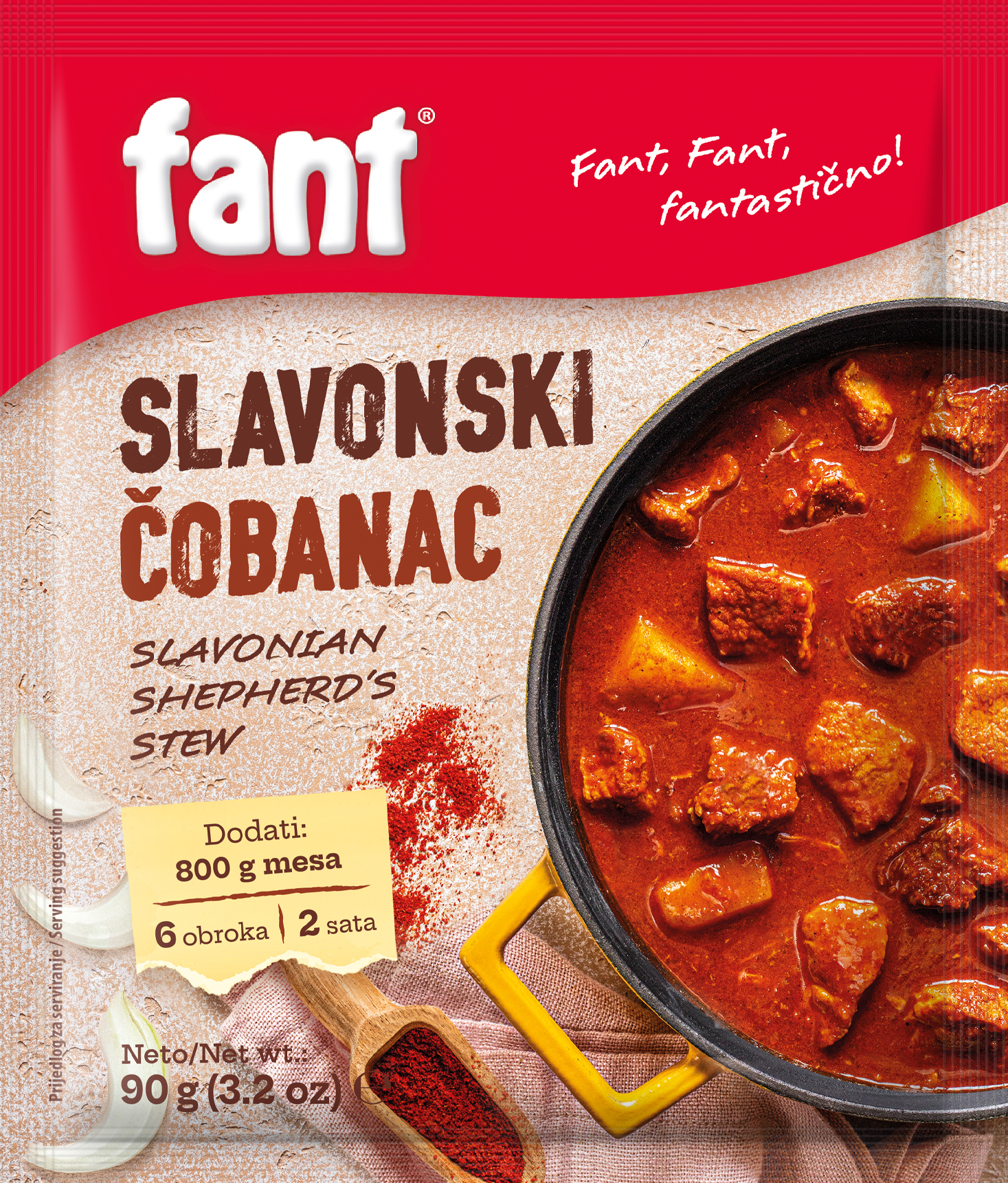 Fant seasoning mix for slavonian shepherd’s stew