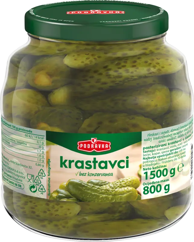 Pickled gherkings