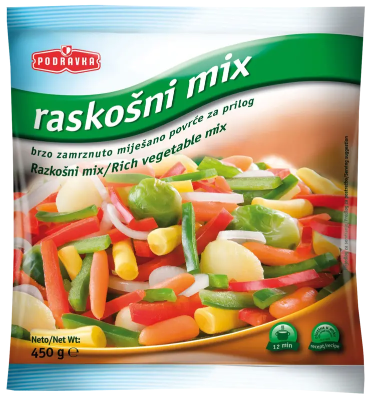 Rich vegetable mix