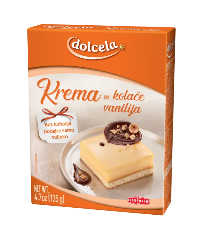 Cake cream vanilla