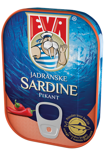 Adriatic sardines piquant