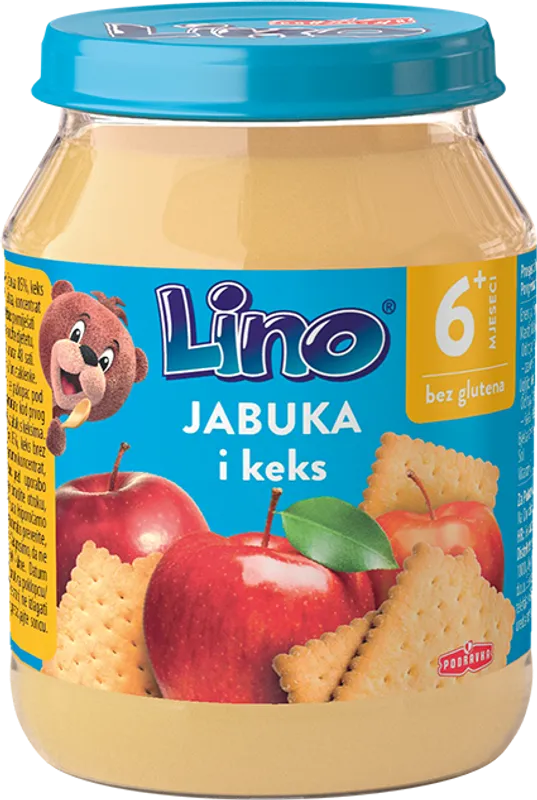 Lino puree apple biscuit