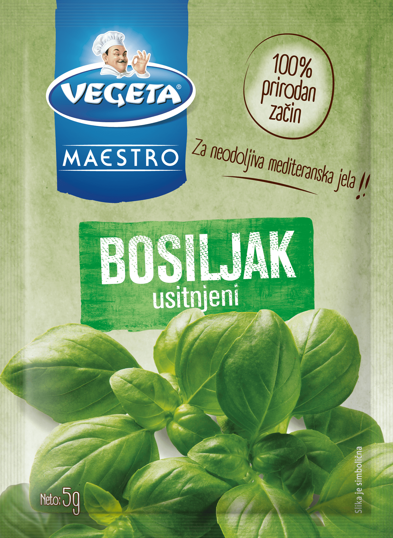 Basil – crushed
