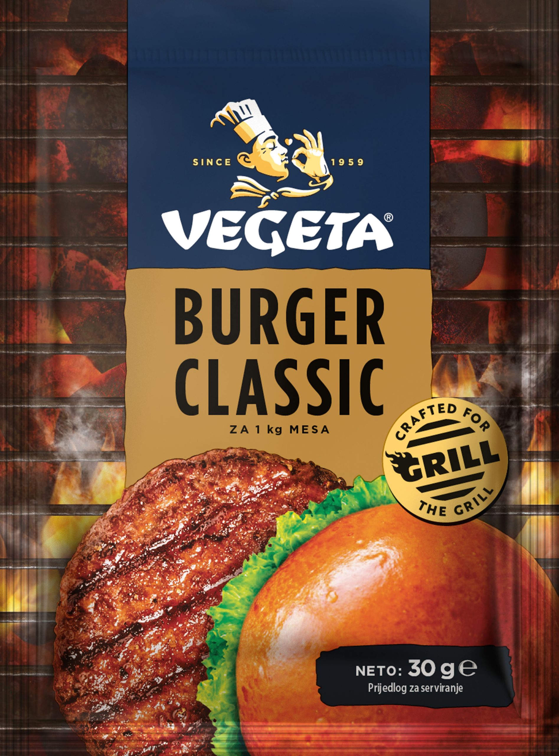 Vegeta Natur Grill Burger Classic