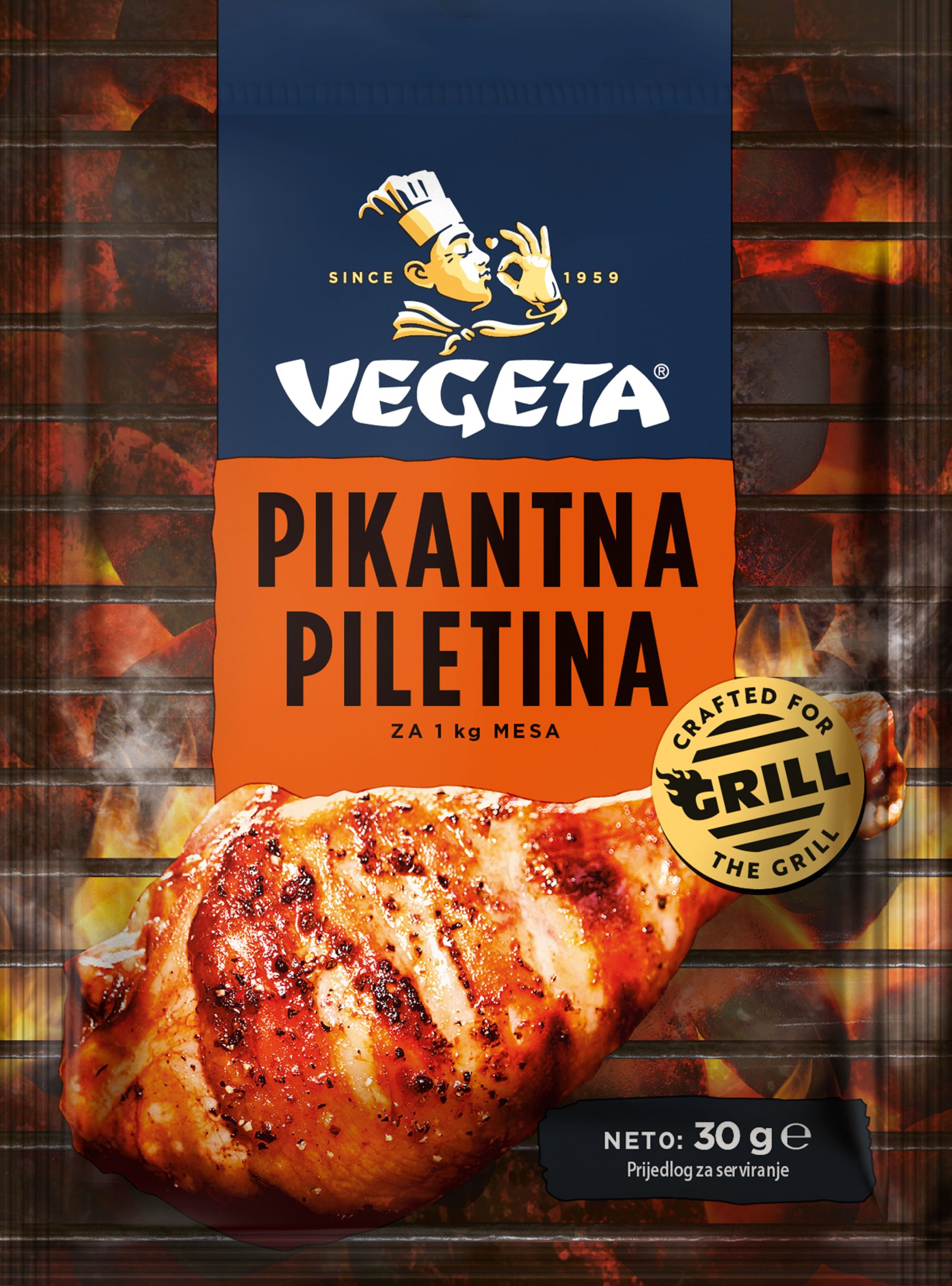 Vegeta Natur Grill Spicy chicken