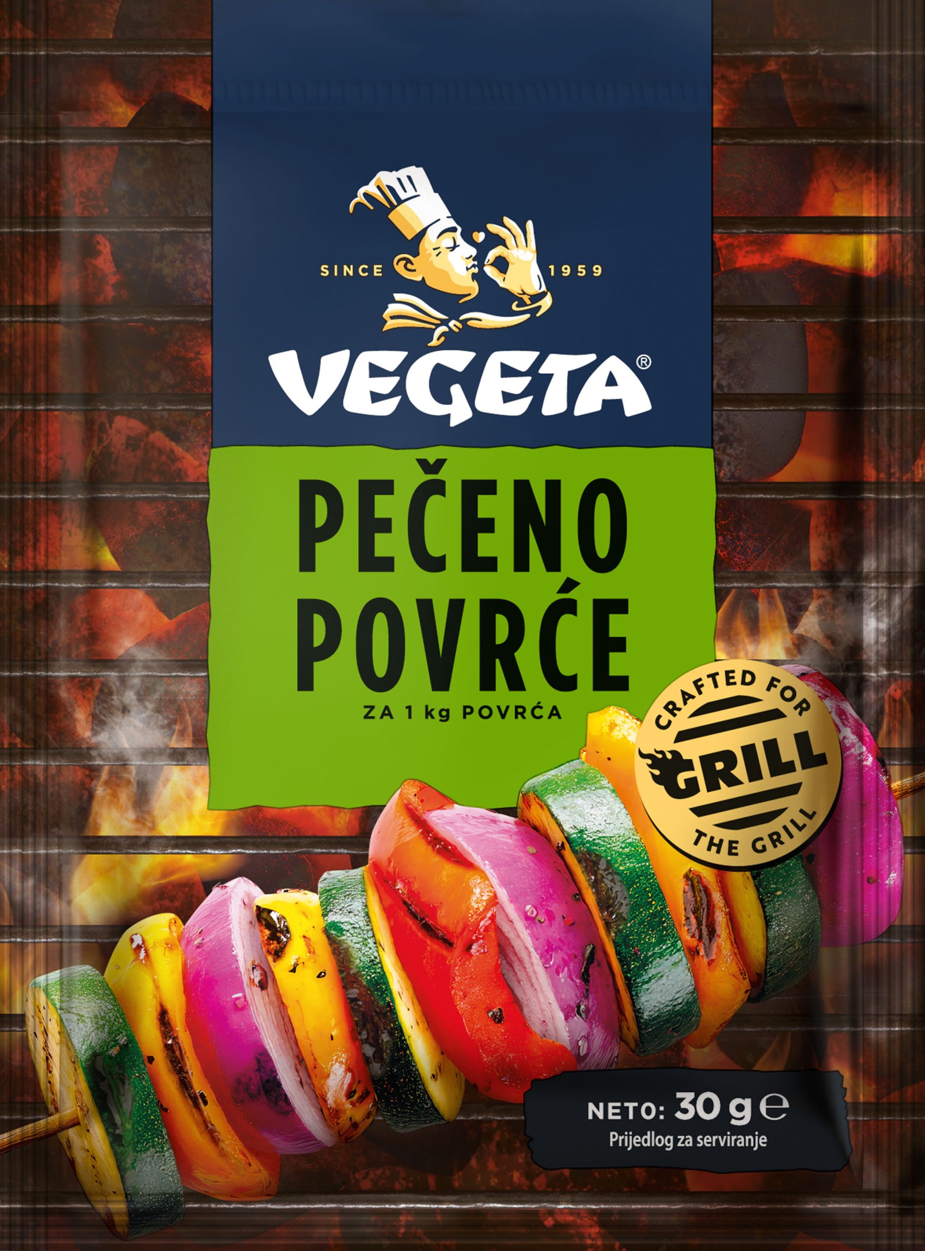 Vegeta Natur Grill vegetables