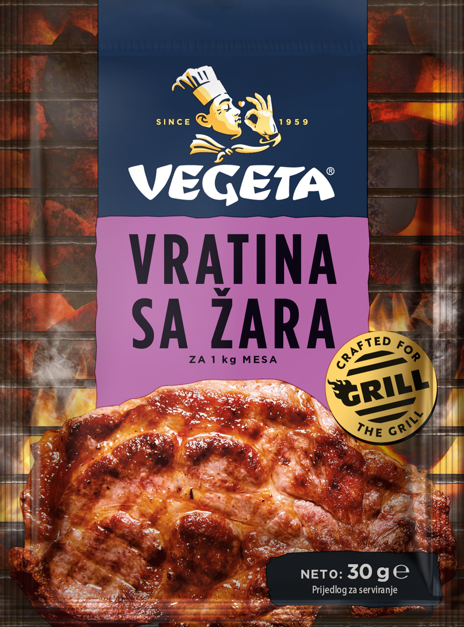 Vegeta Natur Grill pork neck