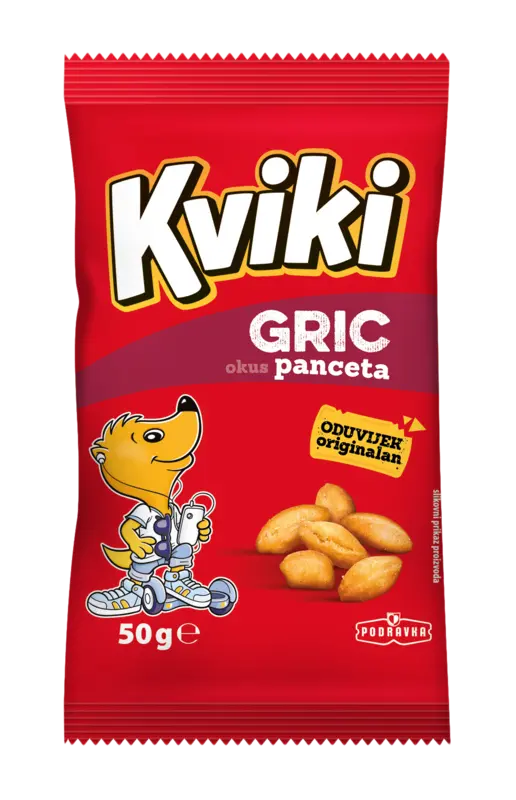 Kviki gric smoked bacon
