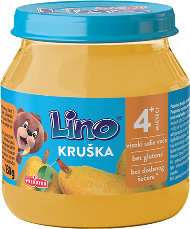 Lino puree pear