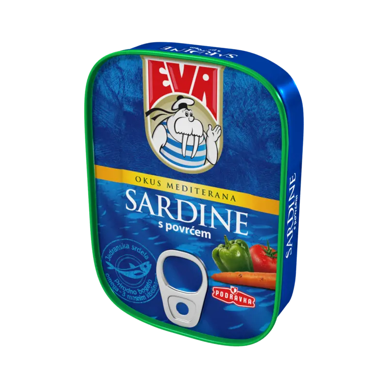 Sardines with vegetable in sauce