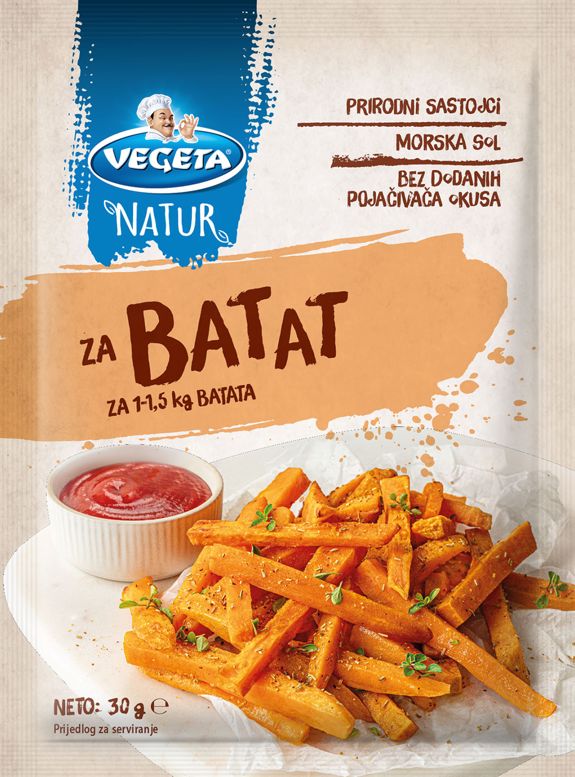 Vegeta Natur for sweet potato