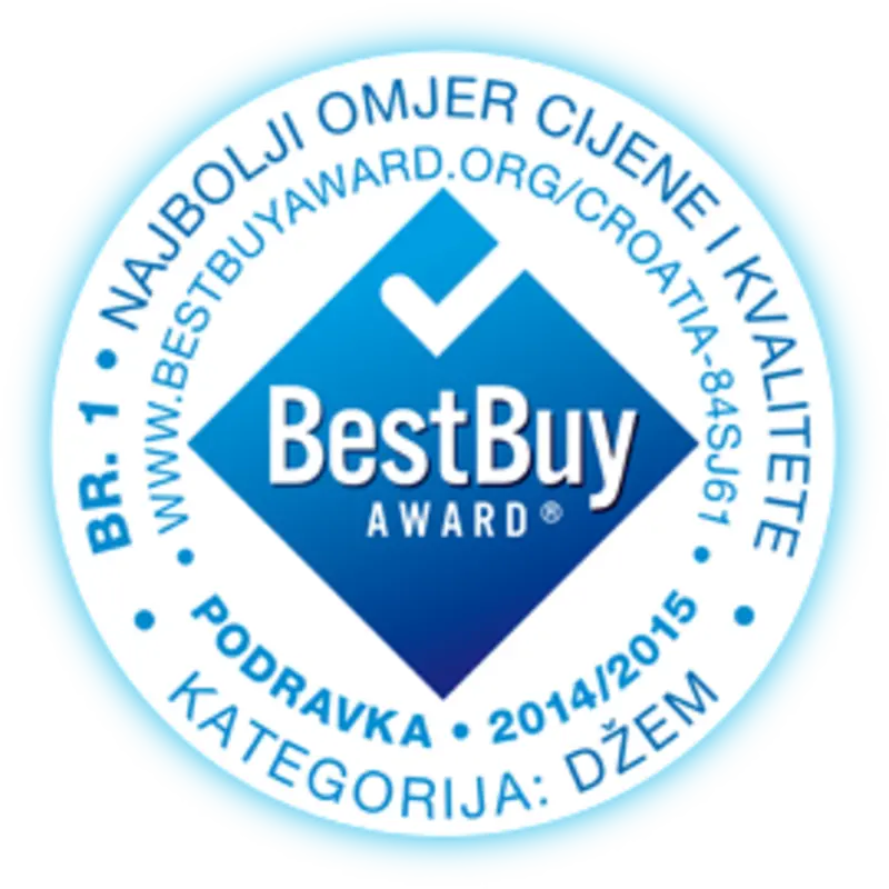 BestBuy AWARD 2014/2015 - Džem, PODRAVKA