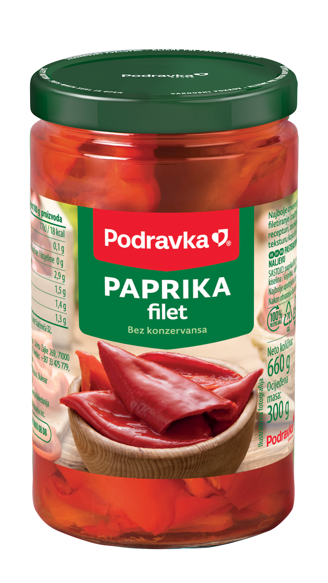 Paprika filet