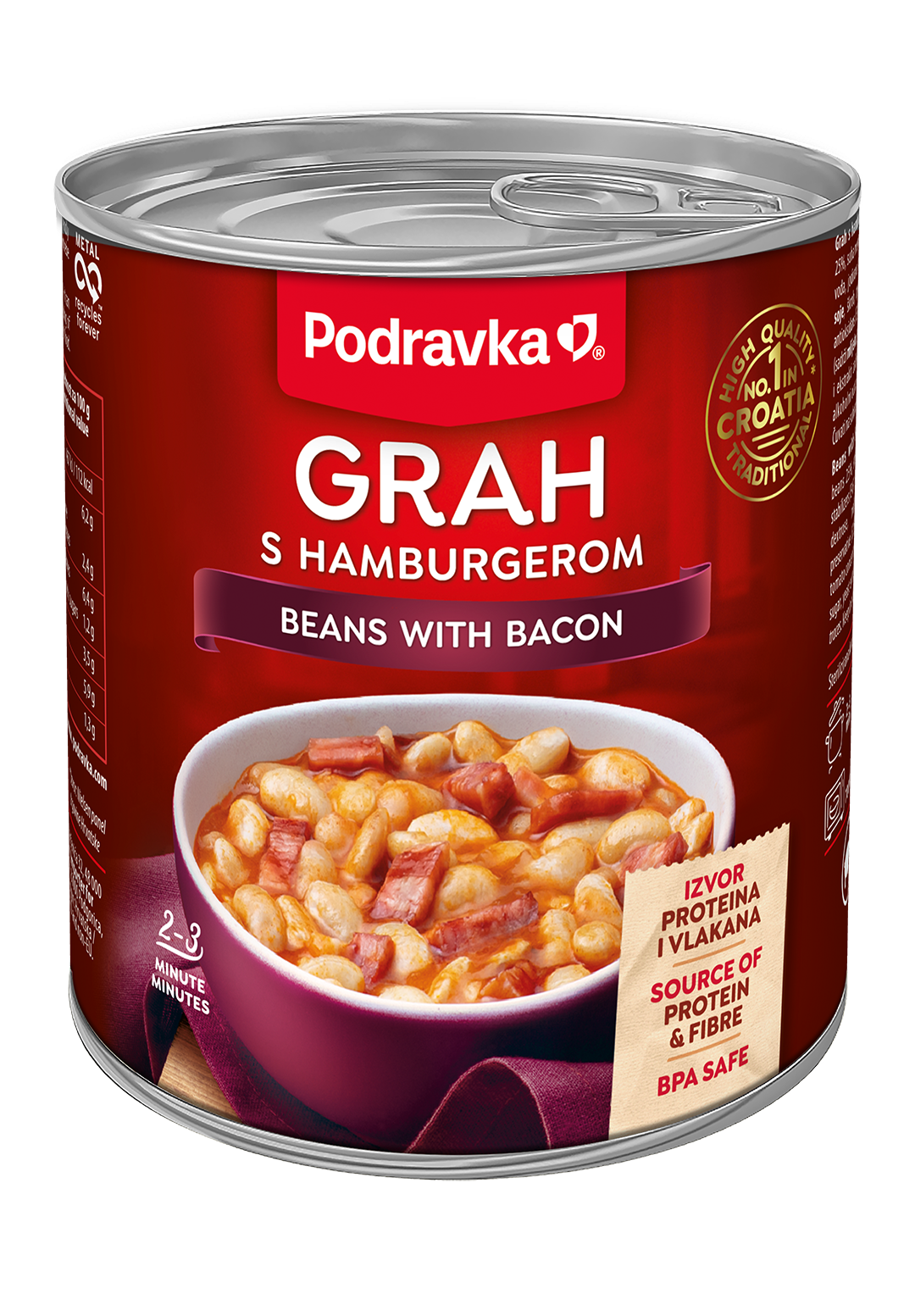 Grah s hamburgerom