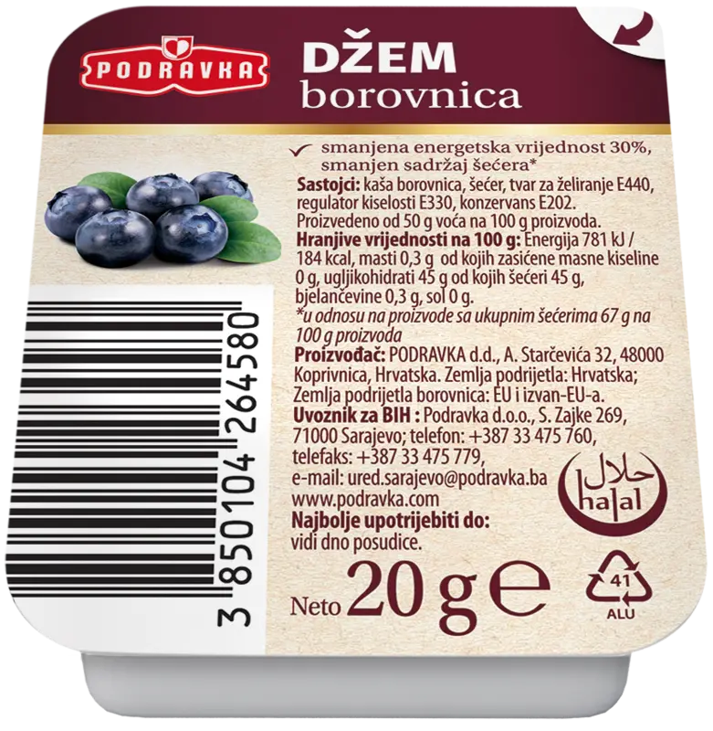 Džem borovnica