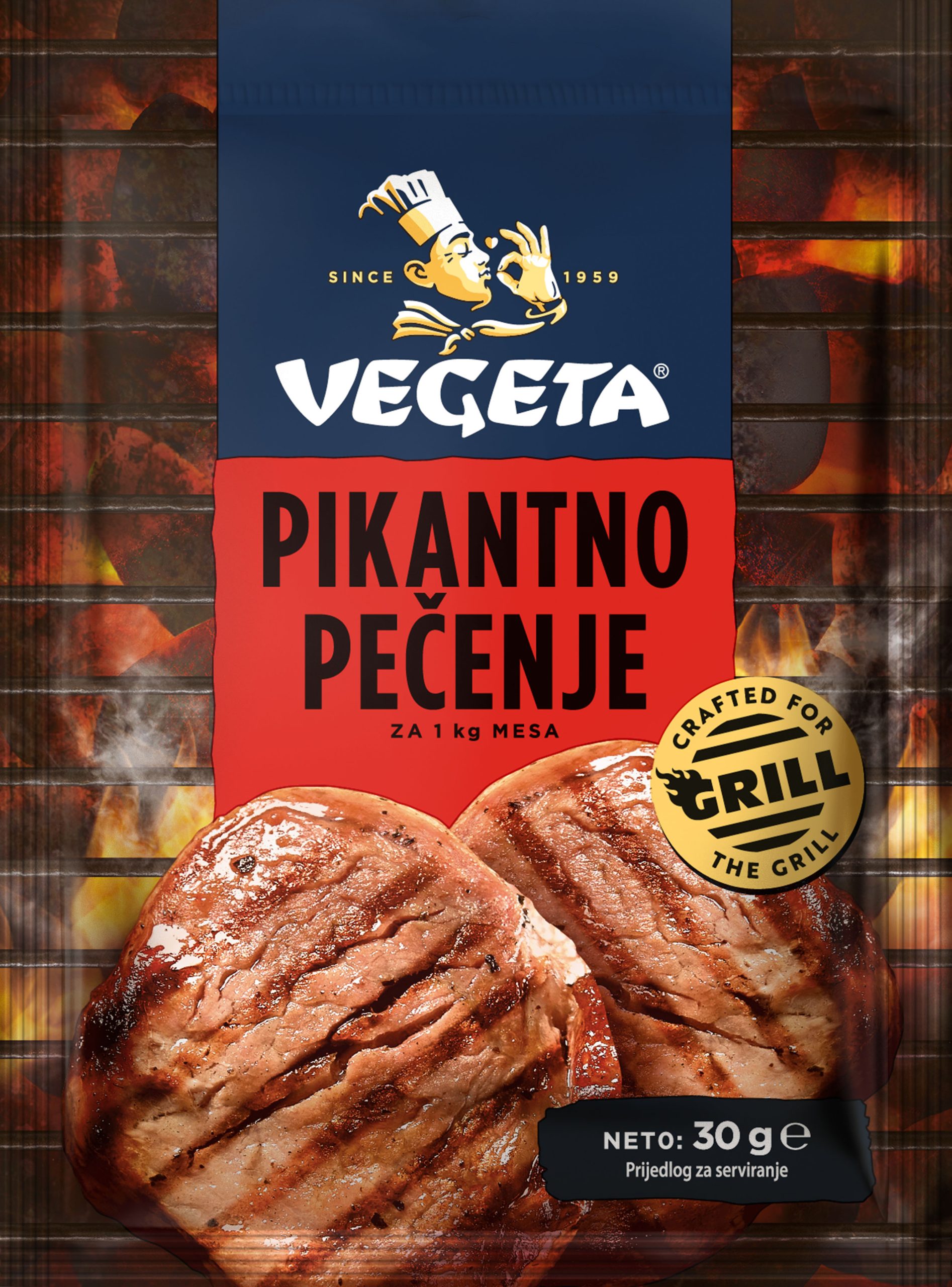 Vegeta Natur Grill pikantno pečenje