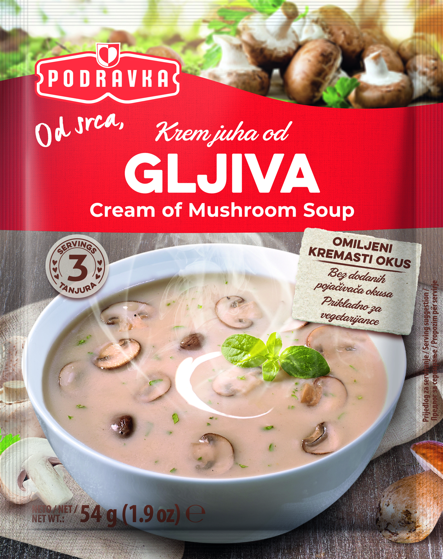 Krem juha od gljiva