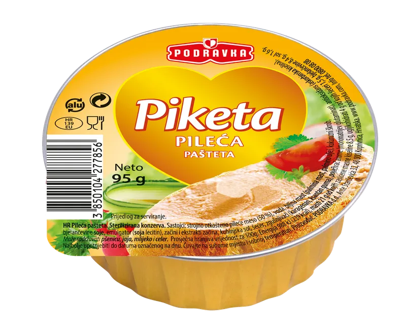 Piketa pileća pašteta