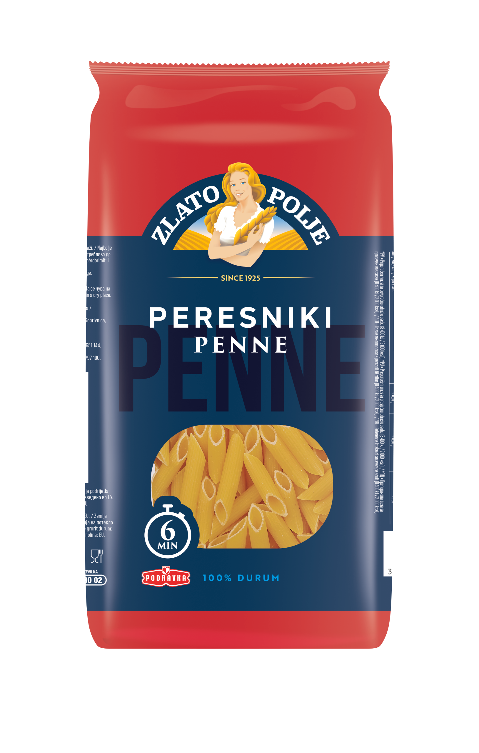 Penne durum