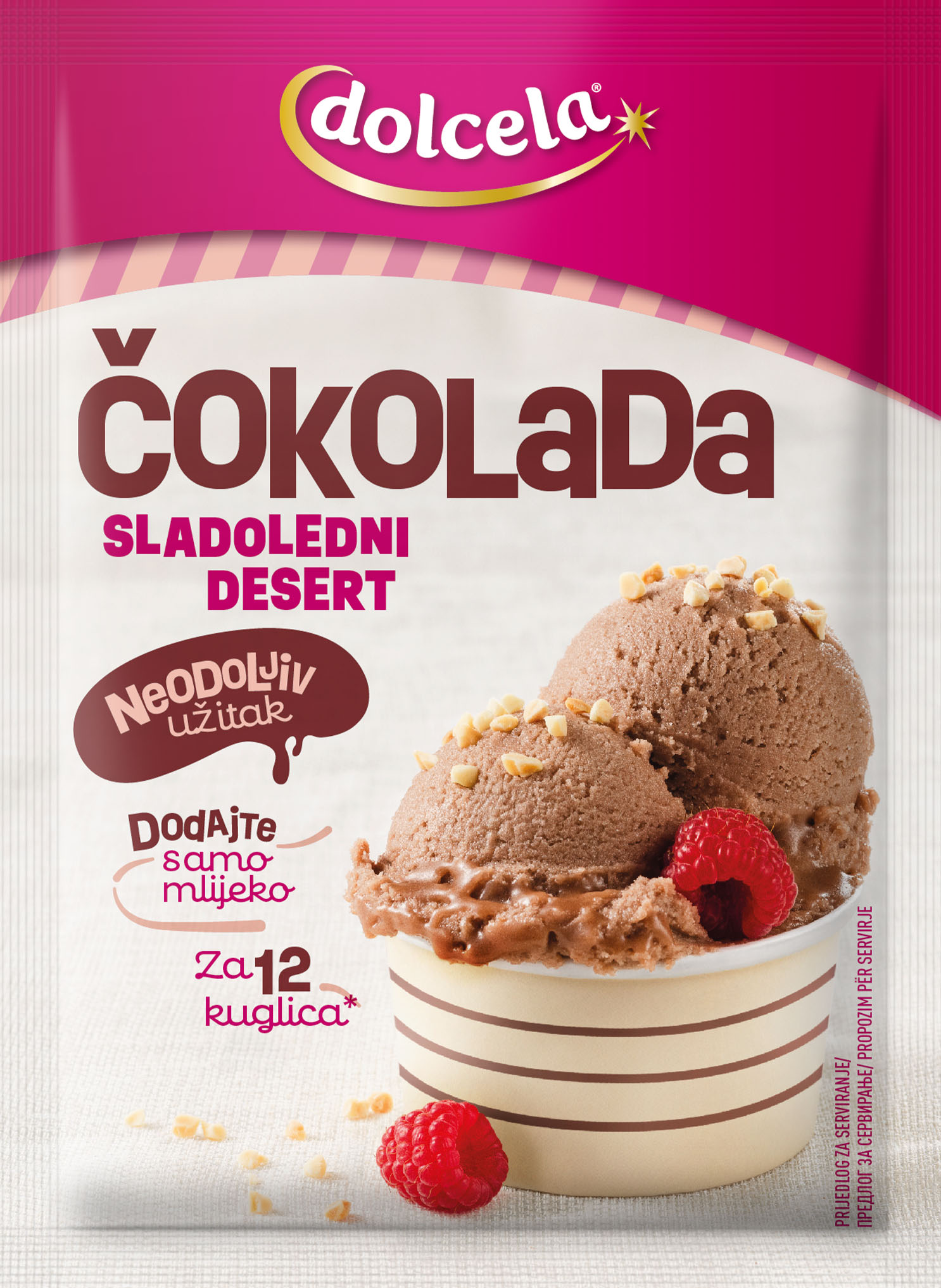 Sladoledni desert čokolada