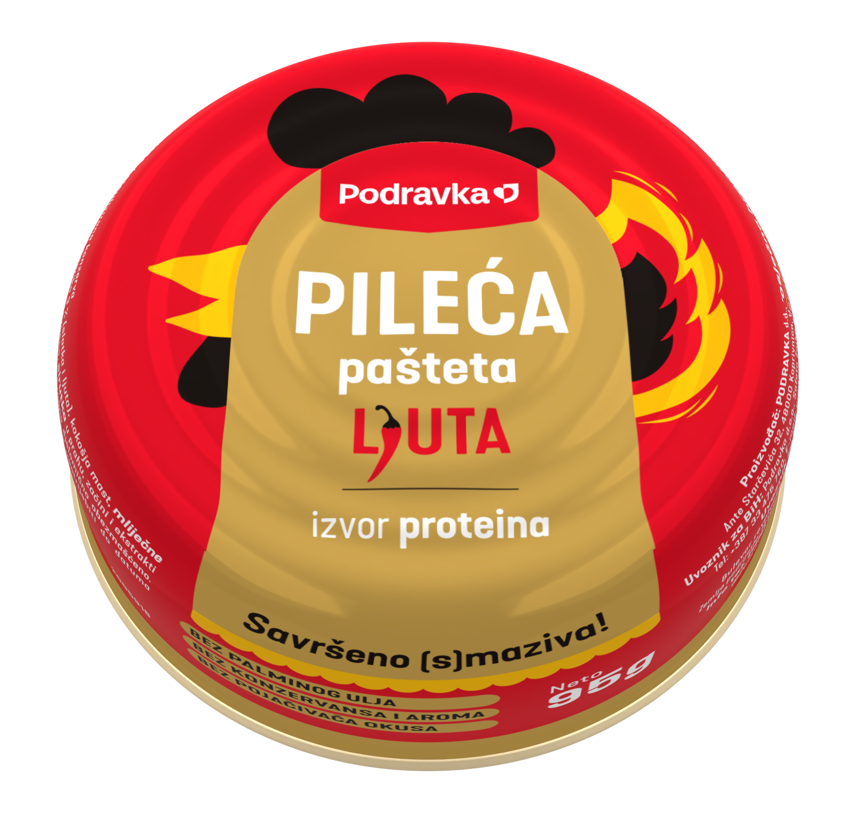 Pileća pašteta ljuta