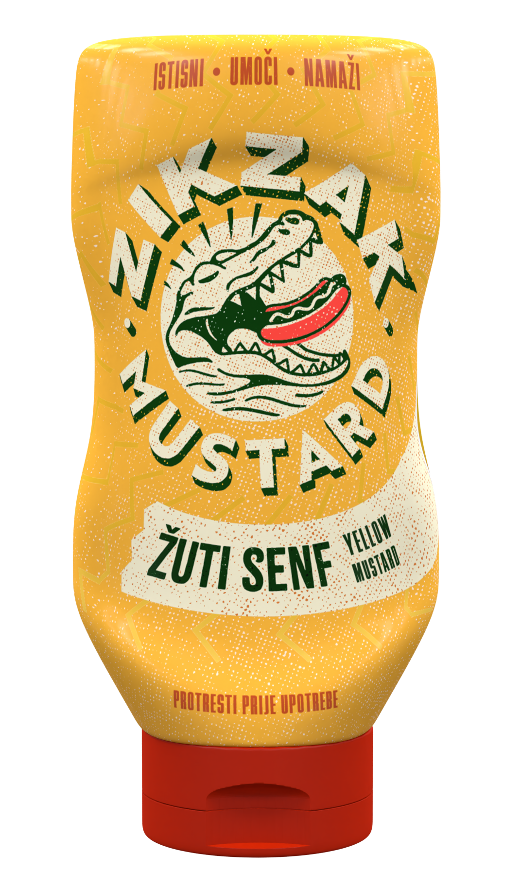 Zik Zak žuti senf