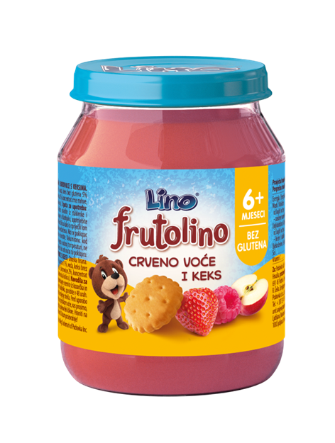 Frutolino crveno voće i keks