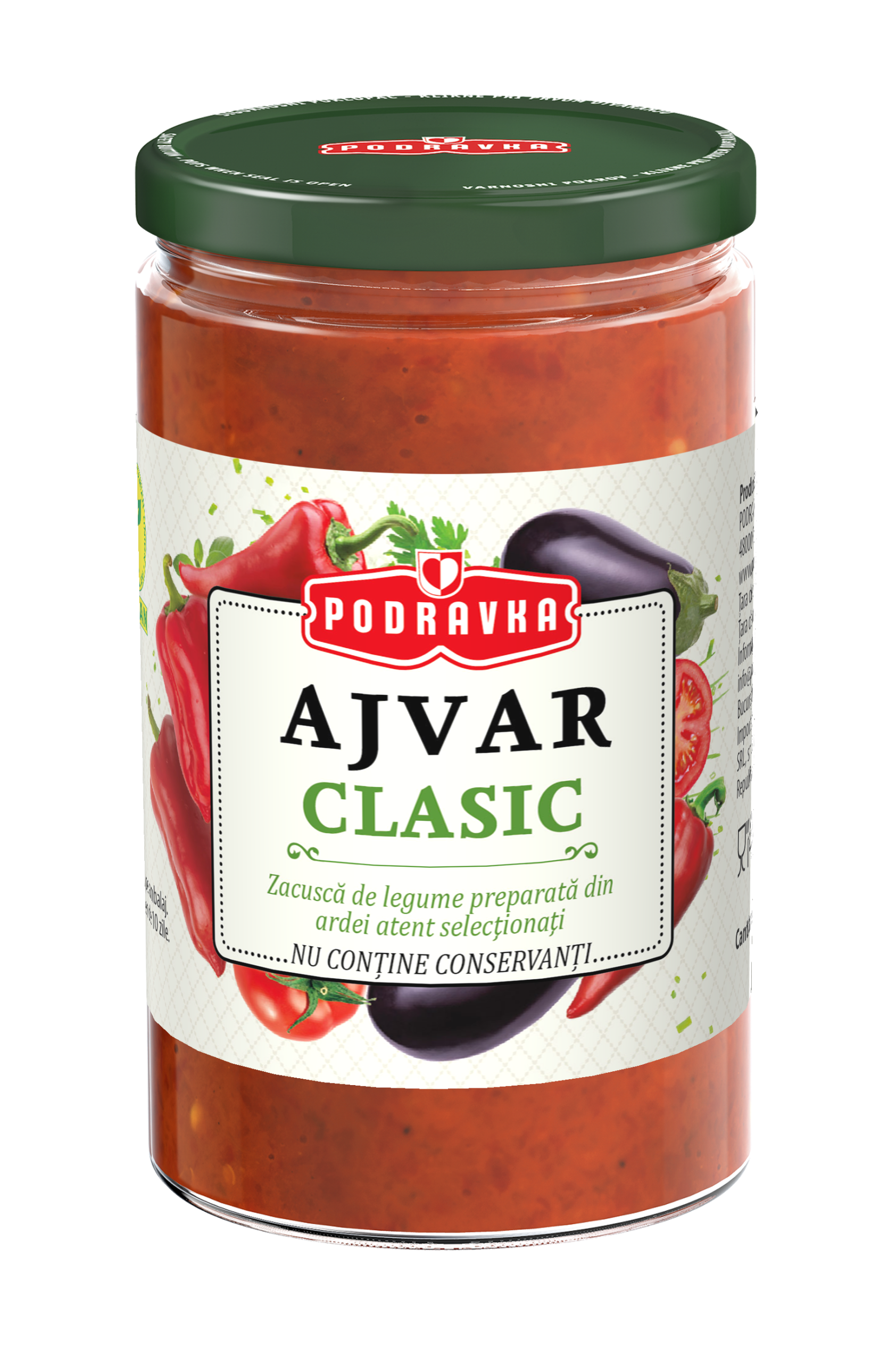 Ajvar Zacuscă de ardei roșii