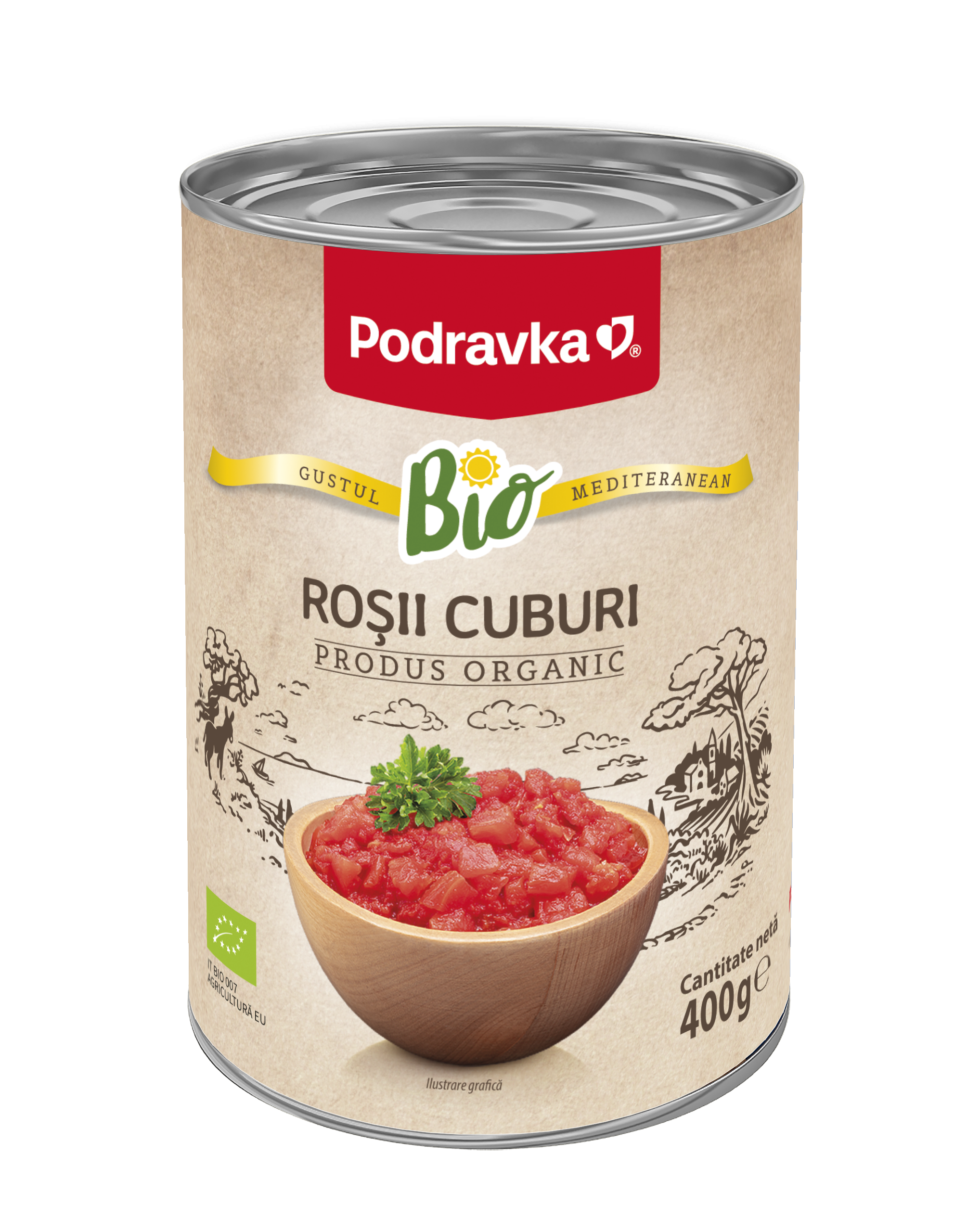 Roșii cuburi Bio