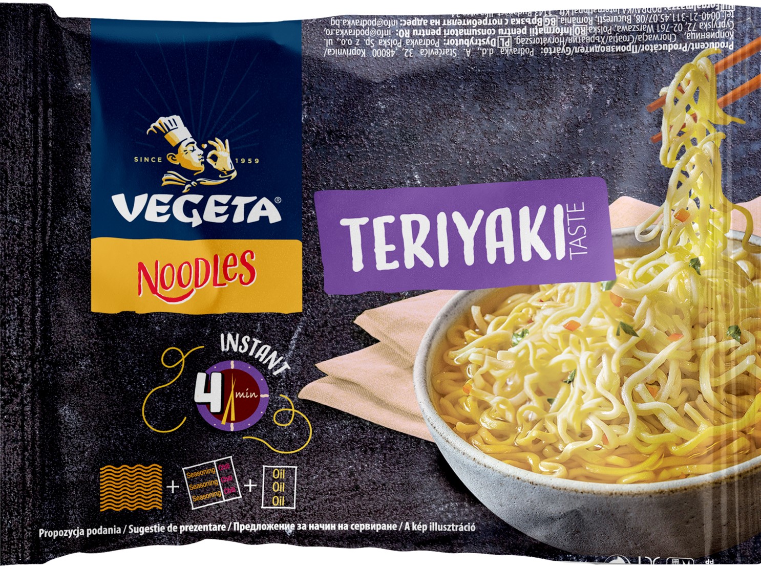 Vegeta Noodles cu gust de Teriyaki