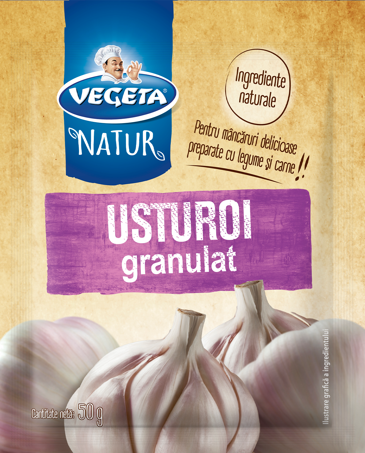 Vegeta Natur Usturoi granulat