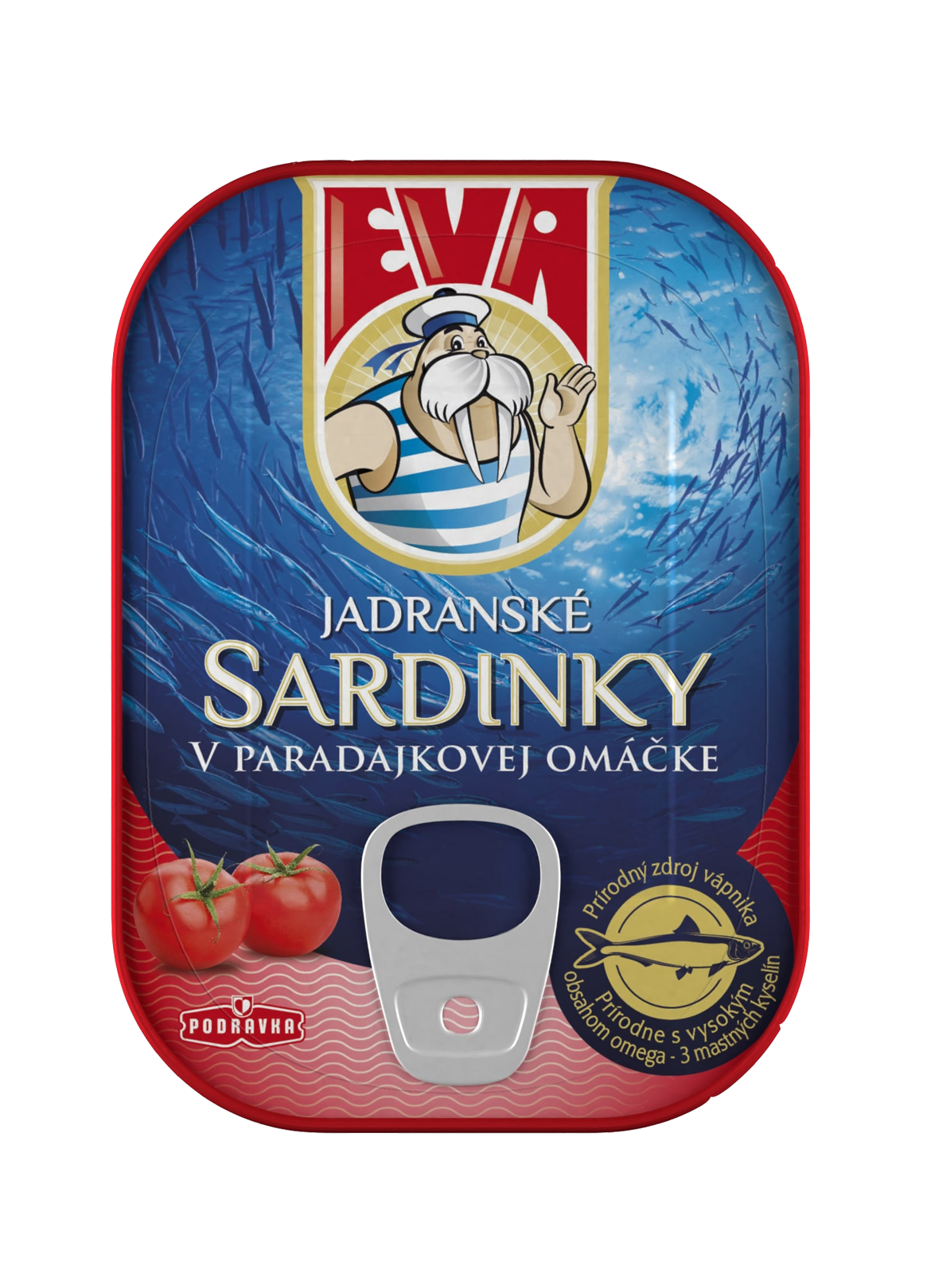 EVA Sardinky v paradajkovej omáčke