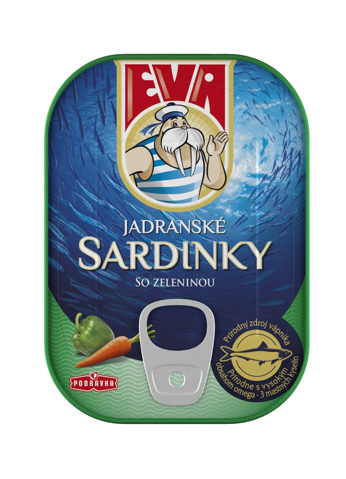 EVA Sardinky so zeleninou
