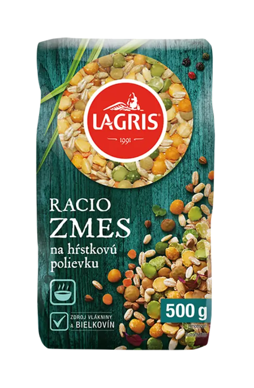 Zmes na hŕstkovú polievku racio