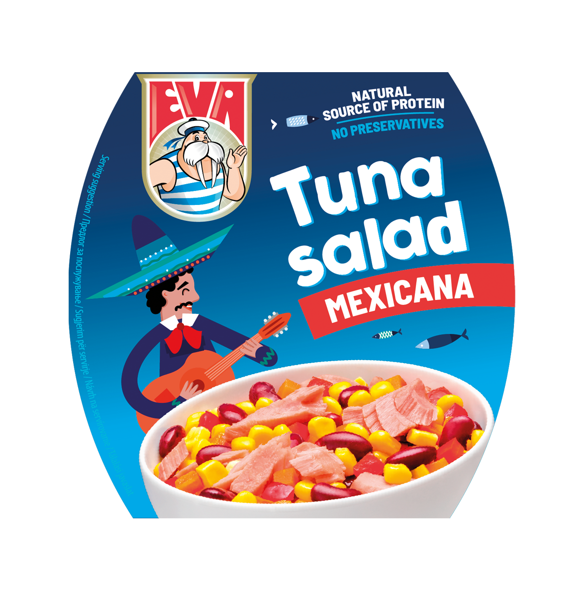 Tuniakový šalát Mexicana